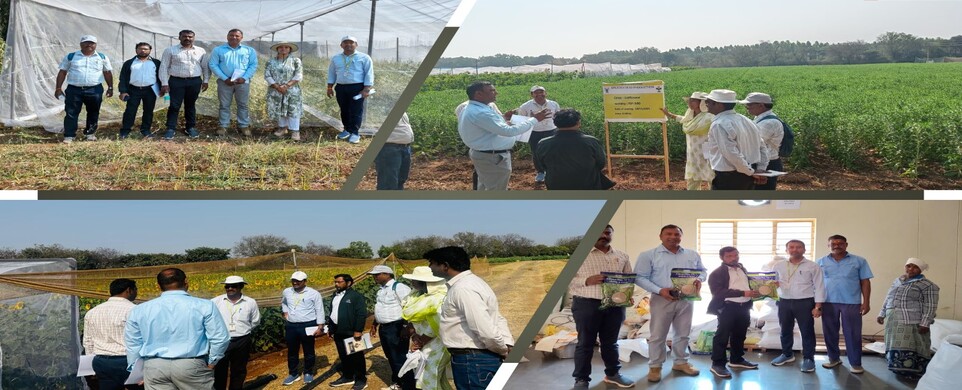 South zone monitoring team visit