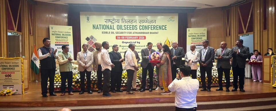 ICAR-IIOR participated in National Oilseeds Conference 2026 