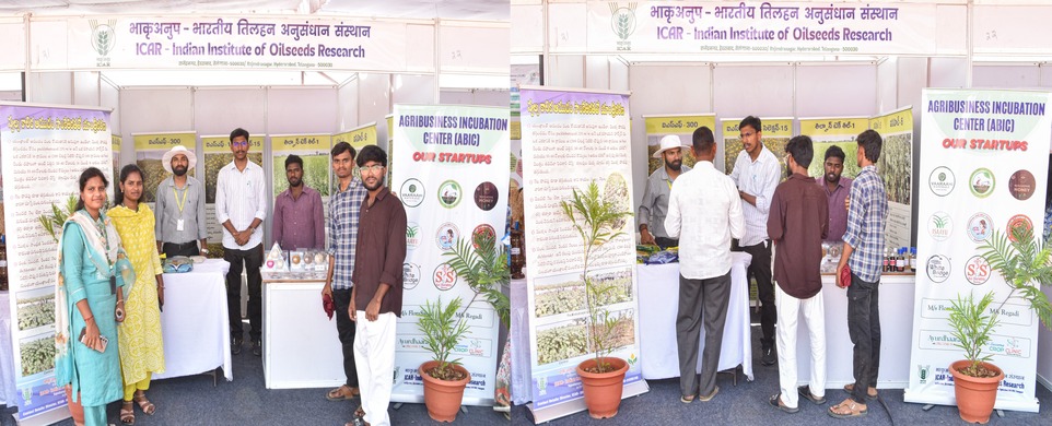 IIOR Exhibition Stall at PJTAU Exhibition ground