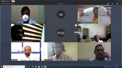 Virtual Sharing of MoA for DOR Bt-1 commercialization with M/s PJ Margo Pvt. Ltd, Bengaluru 