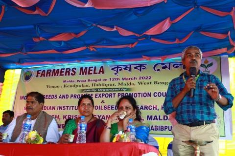 Farmers’ mela at Kendpukur, West Bengal