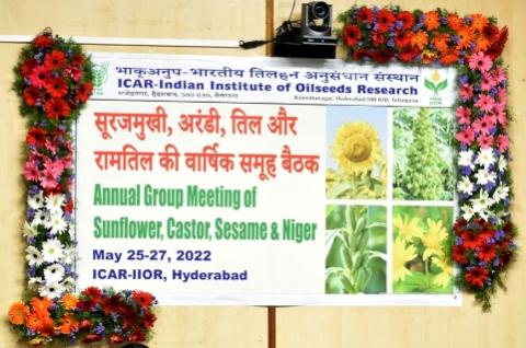 Annual Group Meeting of Sunflower, Castor, Sesame & Niger, May 25-27, 2022
