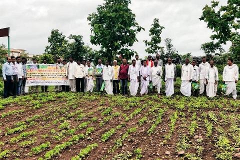 Farmer - Scientist interaction on Promotion of oilseed crops in tribal areas of Adilabad district” on 16/07/2023