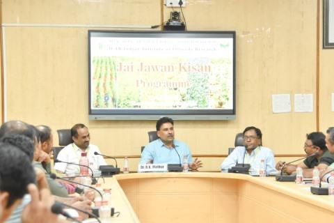 Jai Jawan Jai Kisan Program at ICAR-IIOR