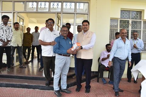 New Year (2025) Celebrations at ICAR-Indian Institute of Oilseeds Research.