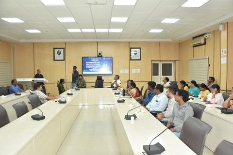 The guest lecture on " Awareness on Organizational Cybersecurity " will be delivered by Mr. Sridhar, Security Analyst, Trace Network & Engineering Pvt Ltd, Hyderabad