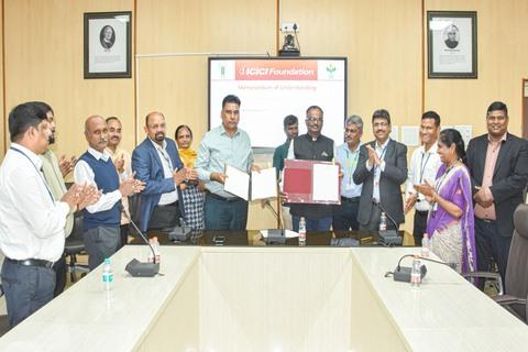 MOU with ICICI Foundation