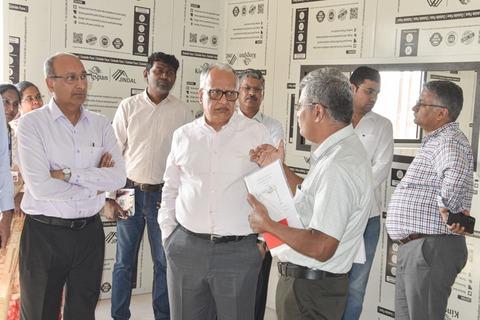 Shri. Sanjay Datta, President, ICICI Foundation & Team visit Speed Breeding Facility at ICAR-IIOR