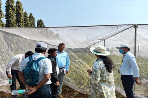 South zone monitoring team visit