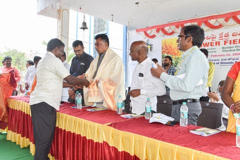 Safflower Field Day on 25th February 2026 at Mariyapur, Vikarabad