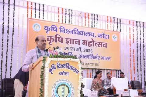 Krishi Gyan Mahotsav” for SC farm women on 24 February 2026 at Kota 