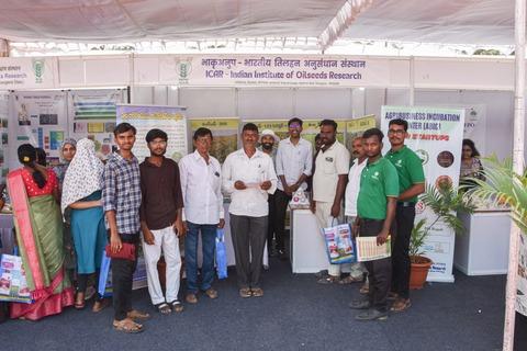 IIOR Exhibition Stall at PJTAU Exhibition ground