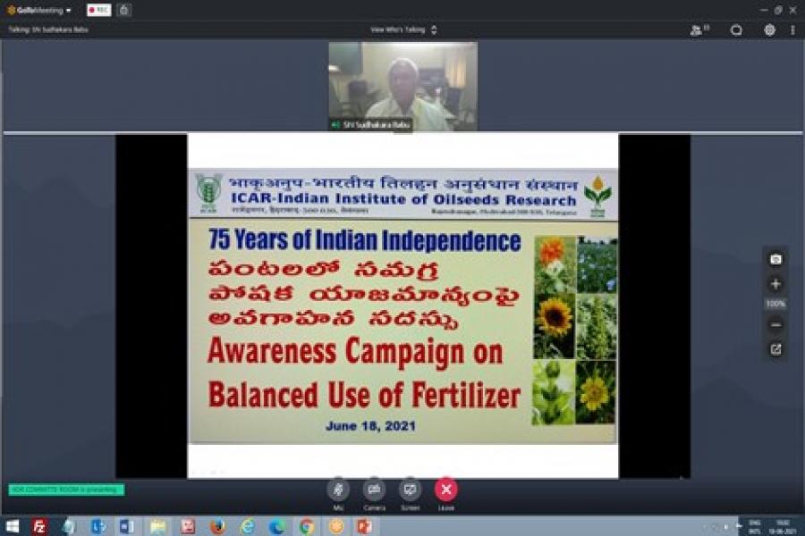 Farmers Awareness Campaign on “Balanced Use of Fertilizers”