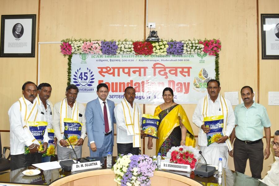 45th Foundation day celebrations at ICAR-IIOR