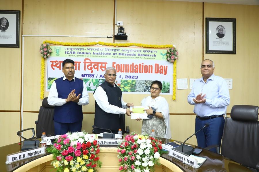 47 th Foundation Day Celebrations at ICAR-IIOR on 01.08.2023