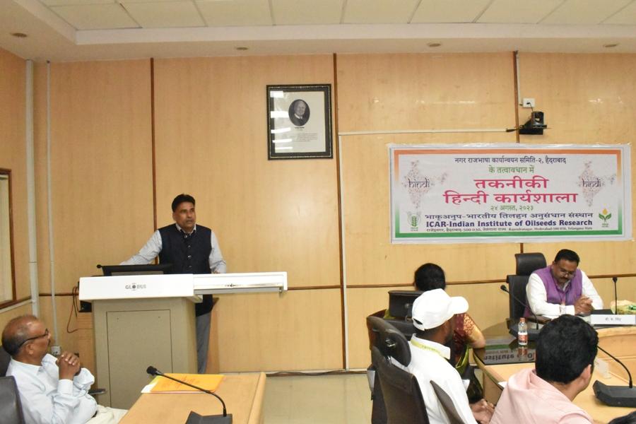 Hindi workshop on 24.08.2023