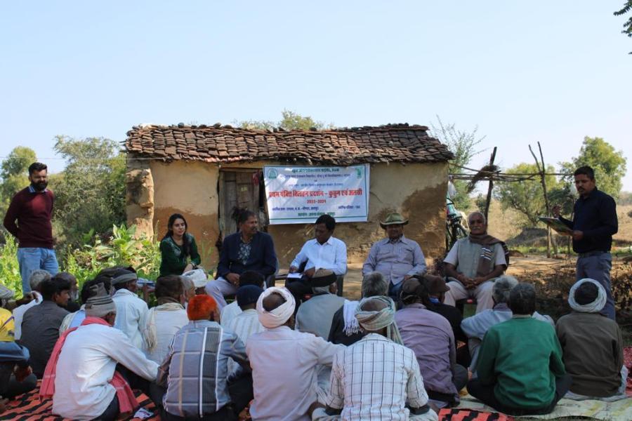 Outreach activities in tribal villages of Udaipur-Rajasthan