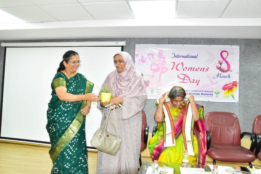 International Womens Day Celebrations at ICAR-IIOR