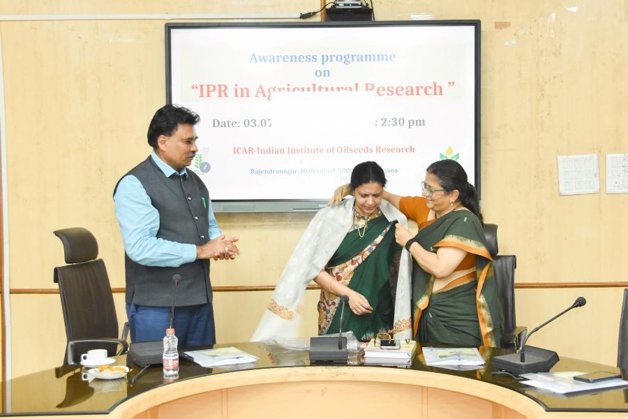 Awareness programme on "IPR in Agricultural Research "