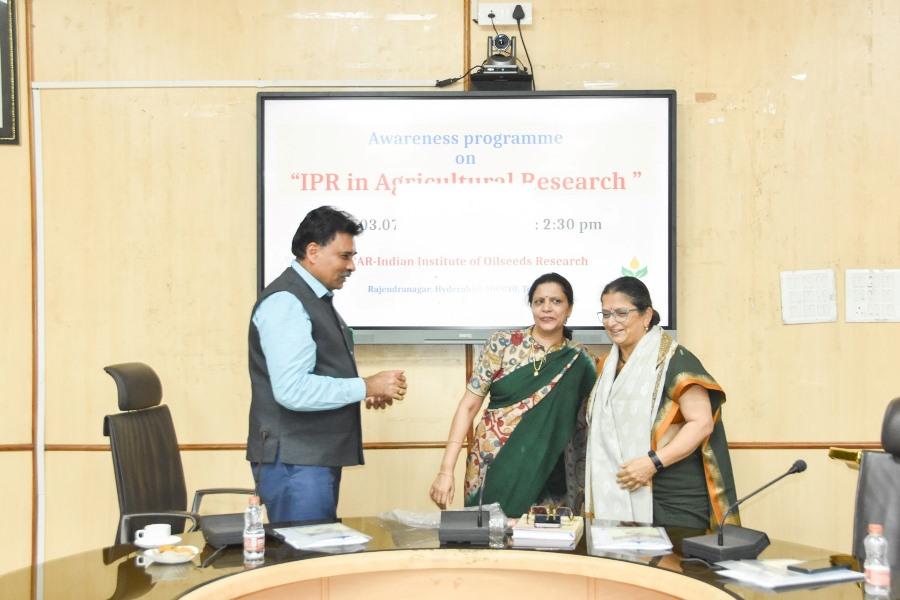 Awareness programme on "IPR in Agricultural Research "