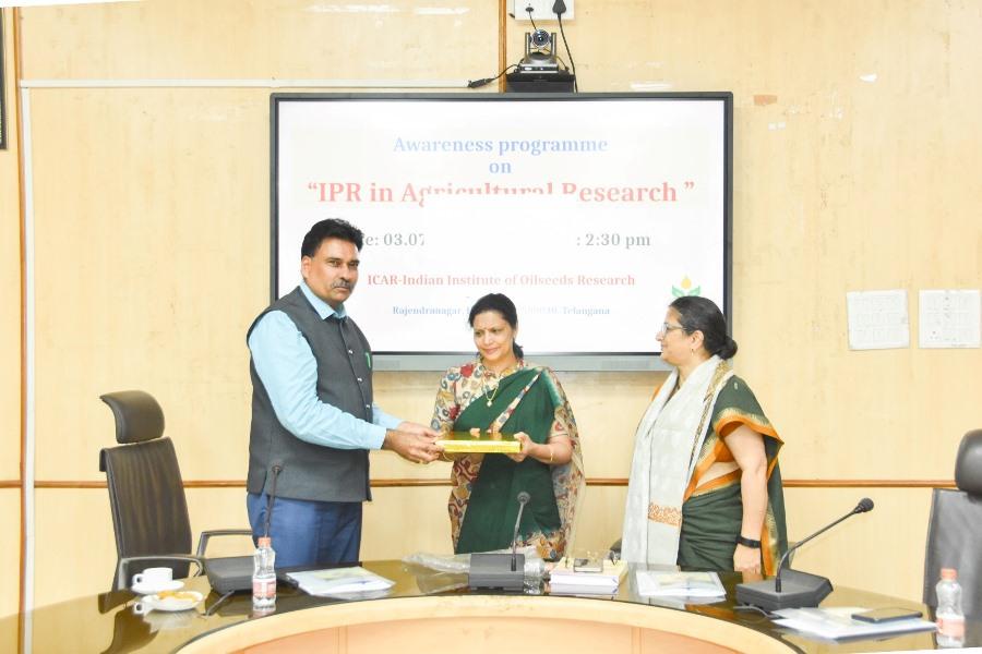 Awareness programme on "IPR in Agricultural Research "