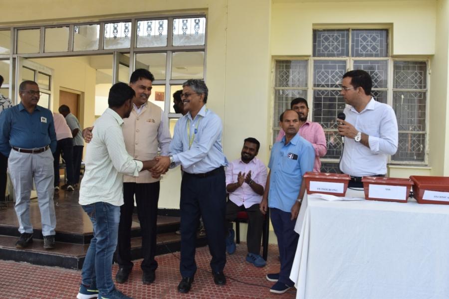 New Year (2025) Celebrations at ICAR-Indian Institute of Oilseeds Research.