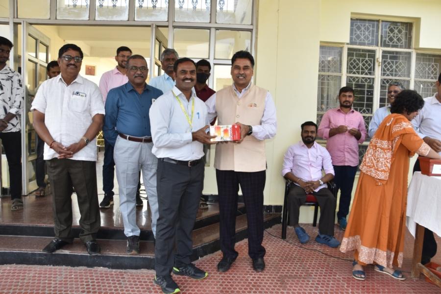 New Year (2025) Celebrations at ICAR-Indian Institute of Oilseeds Research.