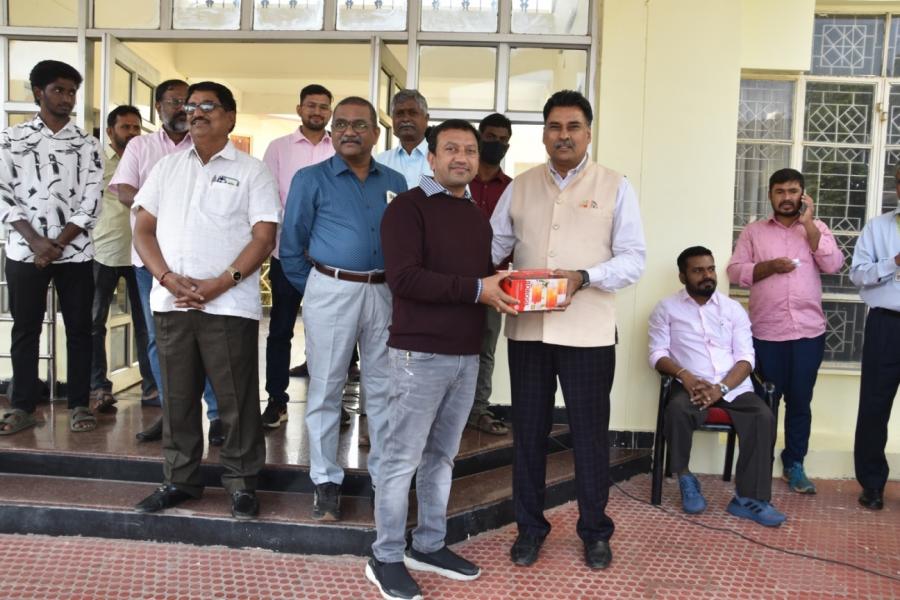 New Year (2025) Celebrations at ICAR-Indian Institute of Oilseeds Research.