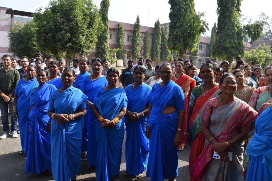New Year (2025) Celebrations at ICAR-Indian Institute of Oilseeds Research.