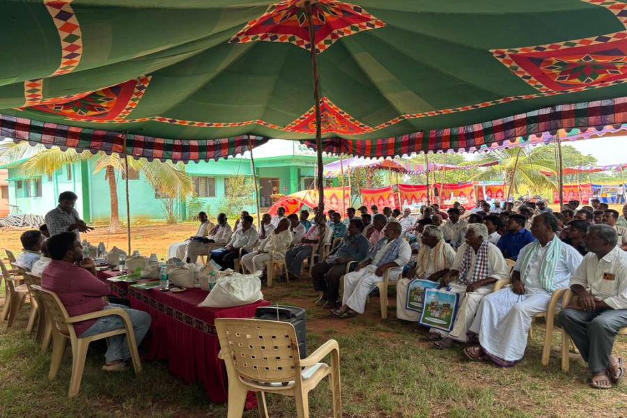 Boosting Oilseed Farming: Safflower Seed & Input Distribution Programme for SC Farmers – ICAR-IIOR, Kurnool, Andhra Pradesh