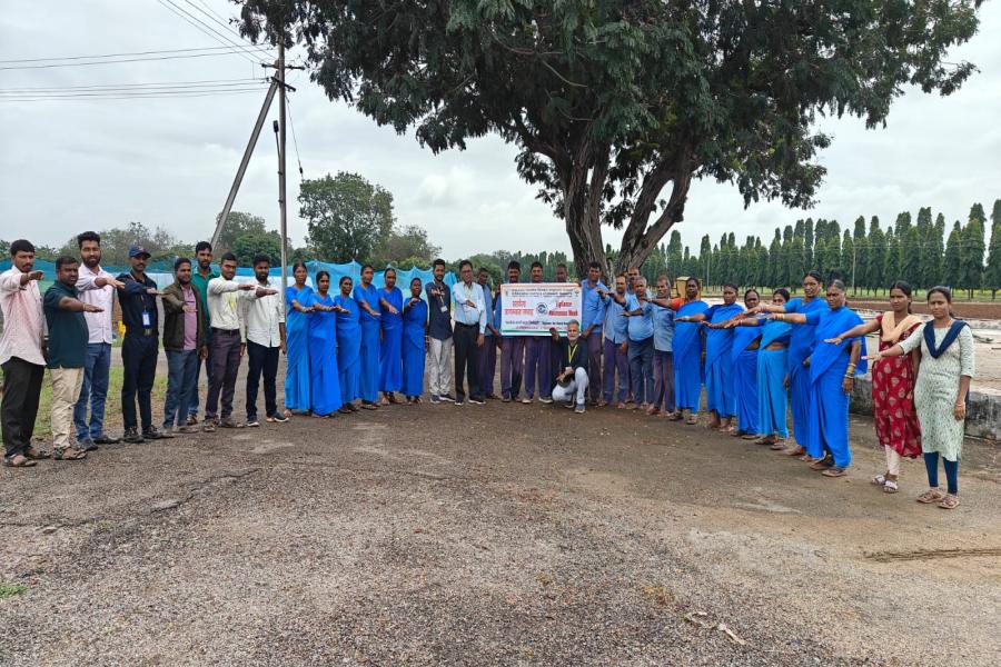 Vigilance Awareness Week from 27th October to 2nd November 2025 on the theme — “सतर्कता: हमारी साझा जिम्मेदारी” (“Vigilance: Our Shared Responsibility”) at Narkhoda Farm