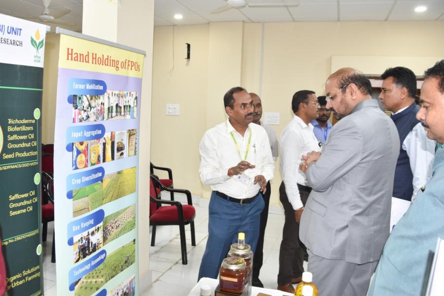 Visit of Dr. ML Jat, Secretary,  DARE & Director General,  ICAR to ICAR-IIOR