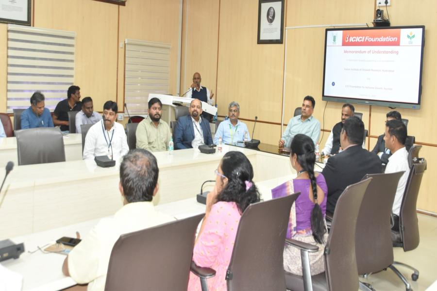 MOU with ICICI Foundation