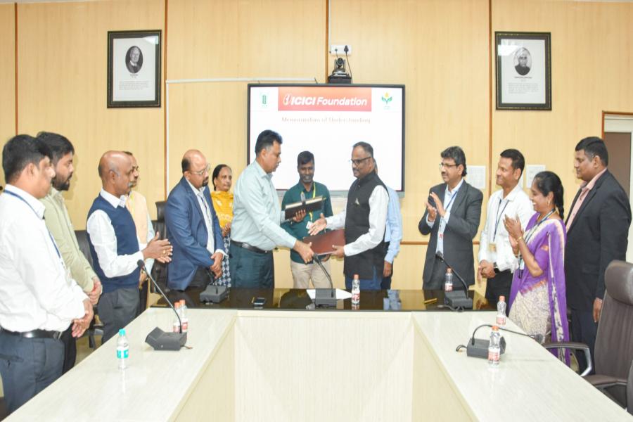 MOU with ICICI Foundation