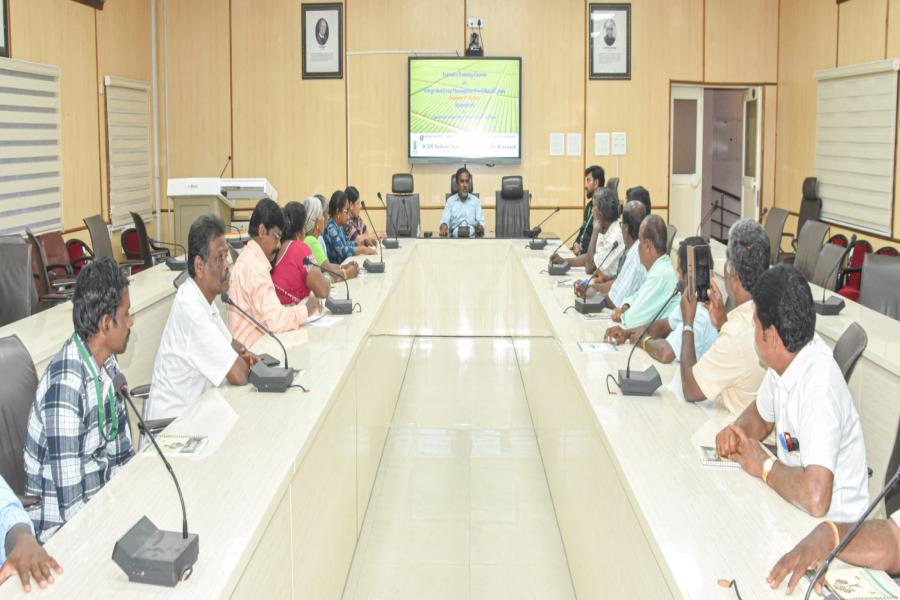 Farmers training course on Integrated Crop Management in Oilseed Crops on December 17,18 2025 