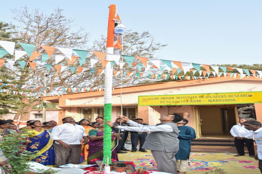 Republic Day Celebration at ICAR–IIOR