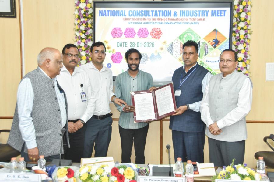 National Consultation&Industry Meet (Smart Seed Systems and Oilseed Innovations for yield Grain) 