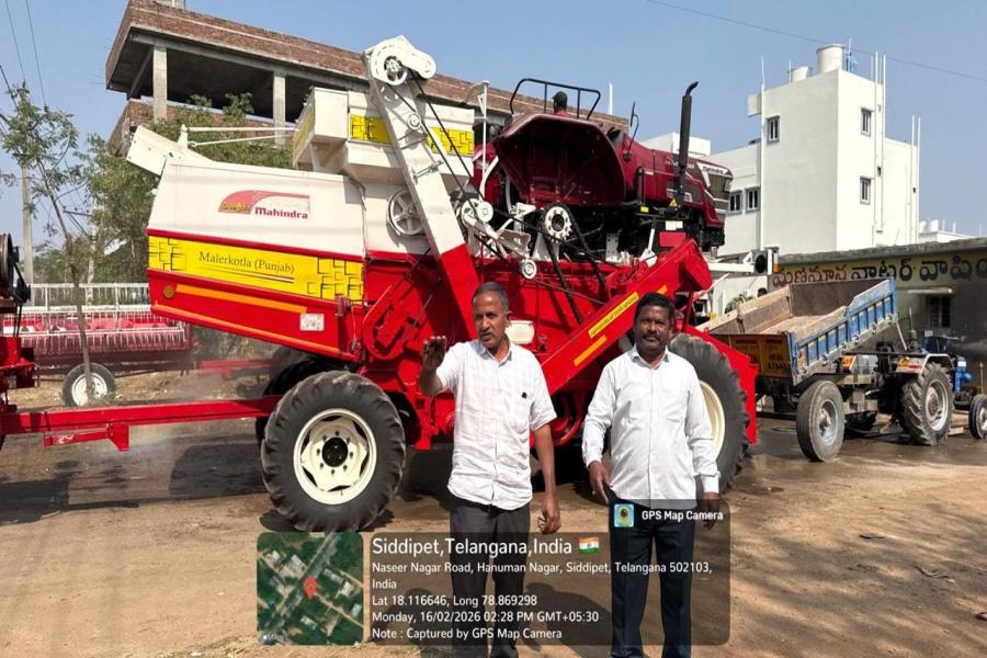 Promoting crop diversification during rabi with sunflower in place of Rabi upland paddy in Siddipet. Coupled with farm Mechanization for timely operations and overcoming labour shortages through establishment of custom hiring centres at ICAR-IIOR nurtured FPOs in Siddipet.