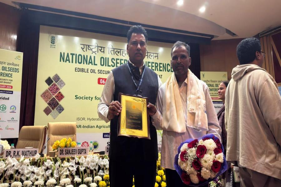 ICAR-IIOR participated in National Oilseeds Conference 2026 