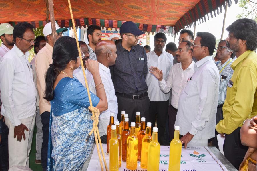 Safflower Field Day on 25th February 2026 at Mariyapur, Vikarabad